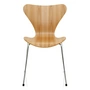 Fritz Hansen - Serie 7 Stoel, chroom / iep natuur