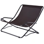 Fiam - Dondolina Twin Relaxfauteuil, zwart / zwart