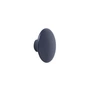 Muuto - Wandhaak "The Dots" single X-Small, middernachtblauw