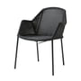 Cane-line - Breeze Stapelbare fauteuil (5464) Outdoor, zwart