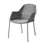 Cane-line - Breeze Stapelbare fauteuil (5464) Outdoor, lichtgrijs