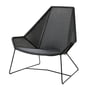 Cane-line - Breeze Hoge fauteuil (5469) Outdoor, zwart