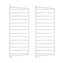 String - Muurladder voor String Planchet 75 x 30 cm (set van 2), beige