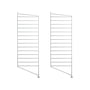 String - Outdoor Vloerladder voor String Plank 85 x 30 cm (set van 2), gegalvaniseerd
