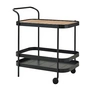 Cane-line - Roll Bar Trolley Outdoor , Teak / lava grijs