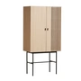 Woud - Array Highboard 80 cm, eik