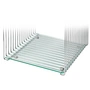 Montana - Legplank voor panton wire 34,8 cm, helder glas