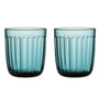 Iittala - Raami drinkglas 26 cl, zeeblauw (set van 2)