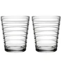 Iittala - Aino Aalto Glazen beker 22 cl, helder (set van 2)