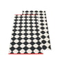 Pappelina - Marre omkeerbaar tapijt, 70 x 150 cm, zwart / vanille