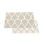 Pappelina - Otis omkeerbaar tapijt, 70 x 50 cm, linnen / vanille