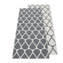 Pappelina - Otis omkeerbaar tapijt, 70 x 140 cm, graniet / fossiel grijs