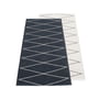Pappelina - Max. omkeerbaar tapijt, 70 x 160 cm, zwart / vanille