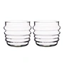 Marimekko - Sukat Makkaralla Waterglas 200 ml, helder (set van 2)