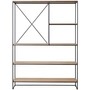 Fritz Hansen Planner - Legbord groot, eiken / zwart