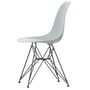 Vitra - Eames Plastic Side Chair DSR, basic dark / light grey (viltglijder basic dark)