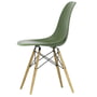 Vitra Eames Plastic Side Chair DSW - RE, honingkleurig essen / bos (witte viltglijders)