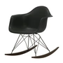 Vitra - Eames Plastic Armchair RAR RE, donker esdoorn / basic dark / diepzwart