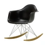 Vitra - Eames Plastic Armchair RAR RE, geelachtig esdoorn / chroom / gitzwart