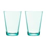 Iittala - Kartio Drinkglas 40 cl, water groen (set van 2)