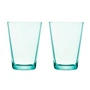 Iittala - Kartio Drinkglas 40 cl, water groen (set van 2)