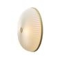 Le klint - Lamellen wand- en plafondlamp ø 35 cm, goud / wit