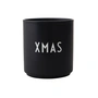 Design Letters AJ Favourite Xmas - Porseleinen mok, / zwart