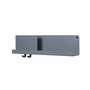 Muuto - Gevouwen planken 63 x 16,5 cm, blauwgrijs