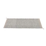 Muuto - Ply tapijt loper, 80 x 200 cm, zwart en wit