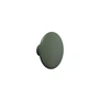 Muuto - Wandhaak "The Dots" single X-Small, donkergroen