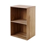 FDB Møbler - B98 Boekenkast, 36 x 54 x 28 cm, blank gelakt eiken