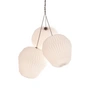 Le klint - Hanglamp "the bouquet" l, wit (set van 3)