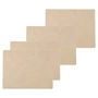 Lind DNA - Placemat Square L , 35 x 45 cm, Nupo zand (set van 4)