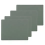 Lind DNA - Placemat Square L , 35 x 45 cm, Nupo pastelgroen (set van 4)