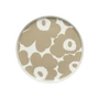Marimekko - Oiva Unikko Bord Ø 20 cm, wit / beige