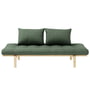 Karup Design - Pace Daybed, natuurlijk grenen / olijfgroen