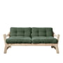 Karup design - Step sofa, natuurlijk pijnbomen / olijfgroen