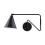 House doctor - Game wandlamp l 70 cm, zwart