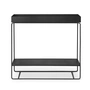 Ferm Living - Plant Box met 2 niveaus, zwart