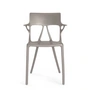 Kartell - AI-stoel, grijs metallic