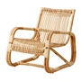 Cane-line - Curve Loungestoel binnen, natuur