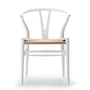 Carl Hansen - CH24 Wishbone Chair , beuk soft white / vlechtwerk naturel