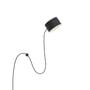 Muuto - Post LED wandlamp, zwart