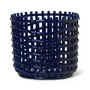 Ferm Living - Keramieken mand, groot, blauw