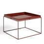 HAY - Tray Table 60 x 60 cm, chocolade glanzend