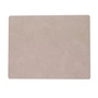 Lind DNA - Placemat Square L 35 x 45 cm, Hippo warm grijs