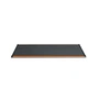 Rizz - Buitendeurmat 90 × 60 cm, teak / antraciet