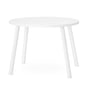 Nofred - Mouse Kindertafel ovaal 64 x 46 cm, wit