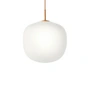 Muuto Rime - Hanglamp Ø 45 cm, opaal / oranje