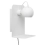 Frandsen - Ball Wandlamp USB met plank, wit mat